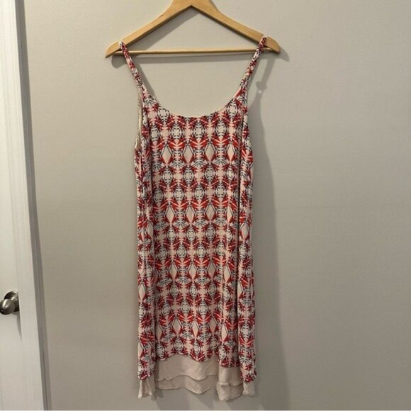 Cabi Dress Women’s Small Batik Slip Dress Adjustable Straps Rayon Style 870 Boho - Picture 4 of 11